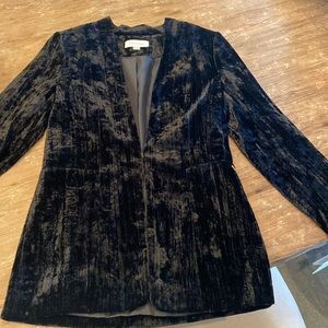 Calvin Klein velvet blazer